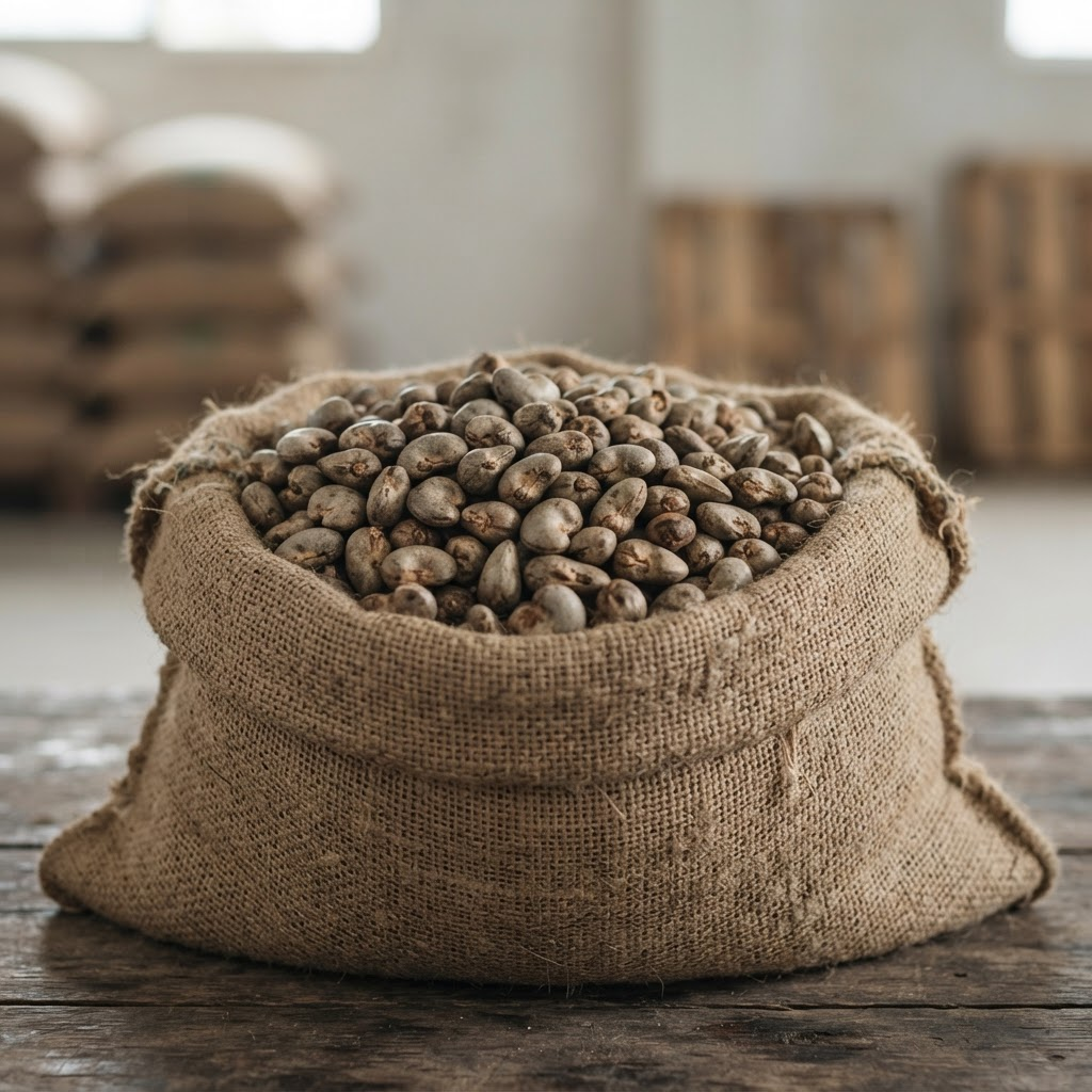 Raw in-shell cashew nuts, Tanzania export grade